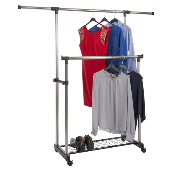 Rebrilliant Drew Adjustable Clothes Racks Wayfair.co.uk